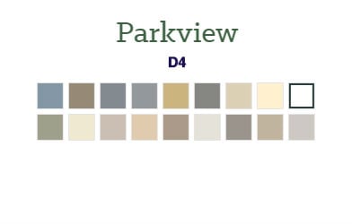 Parkview Siding Color Options